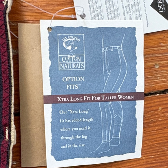 NWT On Course Cotton Naturals Knee Patch Riding Pants Breech 30 Long - Picture 3 of 8